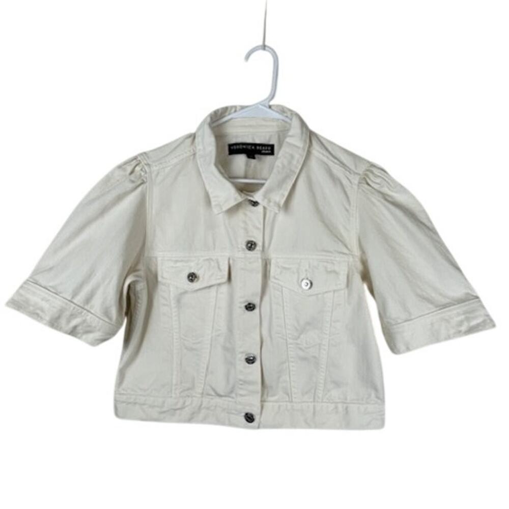 Veronica Beard Jeans women's "Raina" off white jacket.